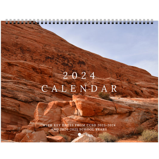 2024 Calendar with CCSD Key Dates